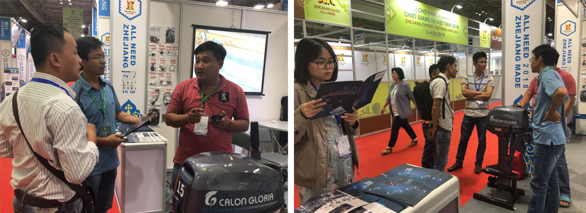 Calon Gloria on the 7th Zhejiang Export Fair in Vietnam